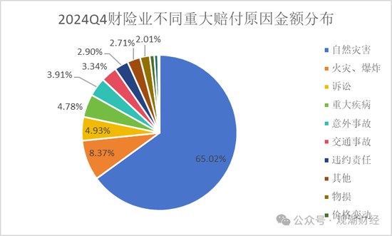 2024Q4重大赔付金额超35亿！国元、英大、阳光、华泰、中华财险列赔金Top10